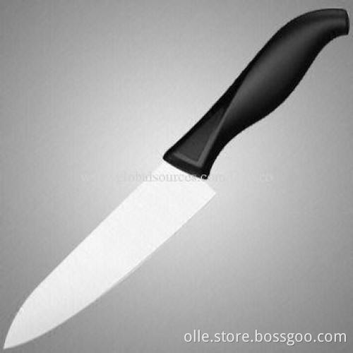 6'' Super Sharp Ceramic Knife with ZrO2 White Color Blade